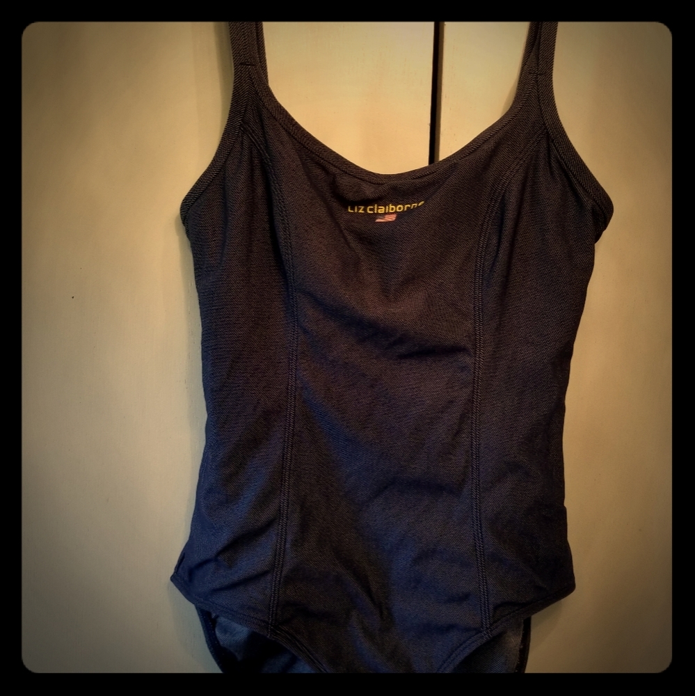 Liz Claiborne 14 Tall One Piece Swimsuit